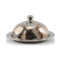 Yıldız İşleme Büyük Boy Bakır Sahan 37 cm