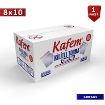 8 X 10 Cm Kilitli Poşet / Naylon Torba 1000 Adet - Kafem