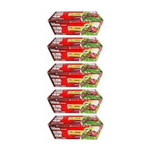 İlka Şeffaf Mutfak Rulo Streç Film Folyo - 30 Cm. X 500 Metre - Gıdaya Uygun - 5 Paket