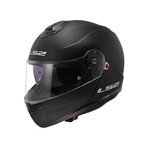 Ls2 Strobe 2 Çene Açılır Motosiklet Kaskı 64007 Mat Siyah
