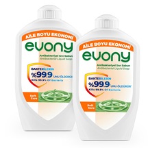 Evony Antibakteriyel Sıvı Sabun Soft Care 2 x 1500 ML