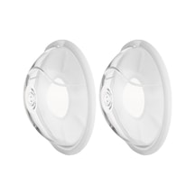 Moveevo Emzirme İçin 2 Adet Giyilebilir Süt Tasarruf Cihazı Manuel Anne Sütü Toplayıcı Silikon Göğüs Kabuğu Süt Toplayıcı Sızan