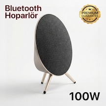 Kablosuz Hoparlör Rgb 100w Taşınabilir Speaker Uf2 - Siyah