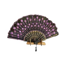 Yelpaze Pullu Şık Doğal Serinletici Yelpaze Pembe