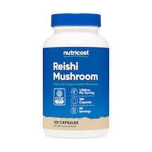 Organic Reishi Mushroom 1,500 Mg 120 Capsules
