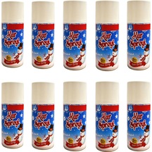 Yılbaşı Yapay Kalıcı Kar Spreyi Beyaz 150 Ml 10 Adet