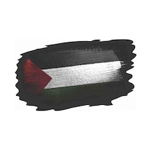 Sticker Usta Filistin Bayrağı Sticker - 18082 Renkli 10 X 17 Cm