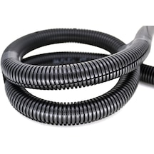 10mm Yarıklı Spiral Boru Kablo Izolasyon Hortumu Siyah Esnek