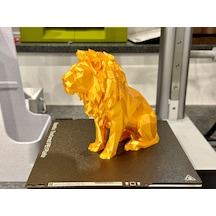 14cm Gold Renk Aslan Heykeli Hediyelik Ev Ofis Dekorasyon Ürünü
