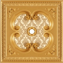 Decogold Kare 60 60 Altın Saray Tavan