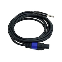 Spekon - 6.3 Mm Mono Erkek 3 Metre Hoparlör Kablosu
