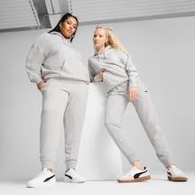 Puma Essentials No.1 Logo Kadın Gri Eşofman Altı 682450-04 Gri