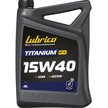 Lubrico Titanium Gt-4 15w-40 Performanslı Motor Yağı 4 Lt.
