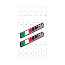 Pıaggıo Vespa Etiket Aprilia Ducati Italya Bayrağı Etiket