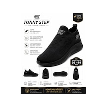 Tonny Step Çorap Ayakabı Triko İnce Hava Alan Oetopedik Hafif Terk Koku Yapmaz Günlük Sneaker Spor Ayakkabı Çok Renkli