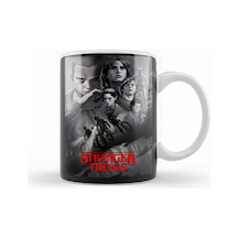 Stranger Things Black Kupa Bardak Porselen Karışık