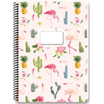 Pets A4 80 Yaprak Kareli Karton Kapak Spiralli Defter 60 Gram 4 Lü Paket