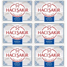 Hacı Şakir Kalıp Sabun 4'lü Doğal 600gr. X 6 Adet