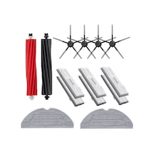 Snoweagle Roborock S8 Pro Ultra/s8+/s8 İçin 14 Adet Yıkanabilir Filtreli Yan Fırça