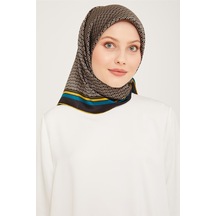 Armine Twill İpek Eşarp 23ka9026 57 Mavi