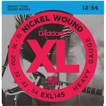 D'addario Exl145 Elektro Gitar Teli 12-54