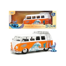 Disney Stitch 1961 Volkswagen Bus Ve Stitch Figürü 124