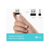 Archer Tx1u Nano Ax300 Mbps, Nano Tasarım, Tak Ve Çalıştır, Linux Ve Windows 11/10/7 Destekli, Wi-fi 6 Usb Adaptör