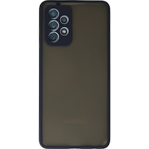 Samsung Galaxy  Uyumlu,  A72 Kılıf Montreal Silikon Kapak - Lacivert