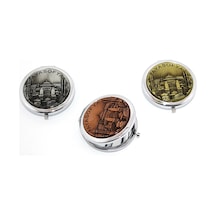 River World Kabartmalı El Kullanımına Uygun Ayna Ayasofya Temalı Metal Çok Renkli