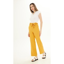 Enenstyle Fashıon Boutıque Rahat Kalıp Beli Lastikli Bol Paça Salaş Yazlık Kadın Aerobin Pantolon Açık Hardal Enenstyle Fashıon Boutıque Rahat Kalıp Beli Lastikli Bol Paça Salaş Yazlık Kadın Aerobin Pantolon Açık Hardal