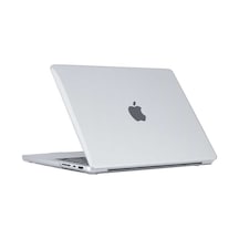 Apple Uyumlu MacBook Pro 14.2 2023 A2779 Kılıf Kristal Ön Arka Şeffaf Kapak 001