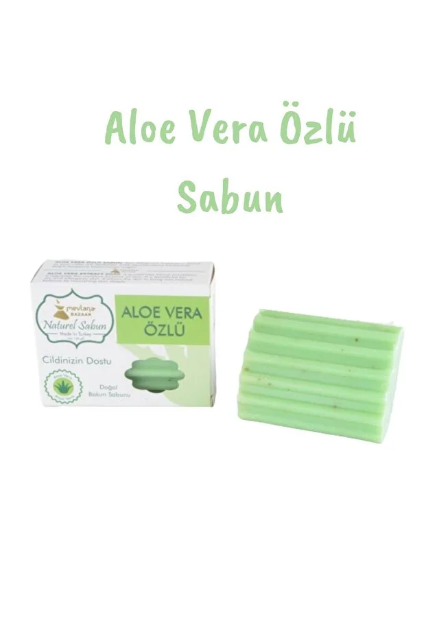 Mevlana Bazaar Aloe Vera Özlü Doğal Sabun