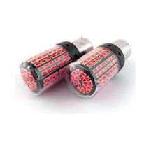 93 Tek Duy  144 Led  Geri Vites Ampulü - Kırmızı