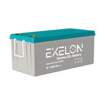 200 Ah 12 Volt Jel Akü Exelon