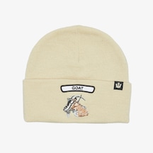 Goorin Bros 107-1804 Soft Rock Goat Unisex Krem Bere Düz 107-1804 Krem