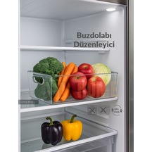 Jet's Home Buzdolabı İçi Düzenleyici Saklama Organizeri Bpa Free Düzenleyici Darbeye Dayanıklı 28x19x9 Cm Şeffaf