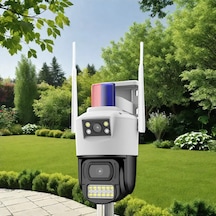 Secumore V380 Su Geçirmez Wifi Çift Kamera Güvenlik Kamerası