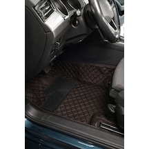 Renault Reno Latitude Koyu Kahve Rengi 8d Premium Deri Oto Paspas