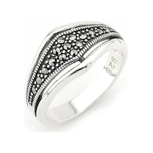 Taja Kadın Yüzük Gümüş 925 Ayar Yeni Model 26098