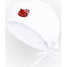 Hello Kitty Cerrahi Bone Beyaz
