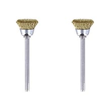 Dremel 536 Pirinç Fırça, Altın, Bronz Ve Bakır Temizleme, 13 Mm, 2'li