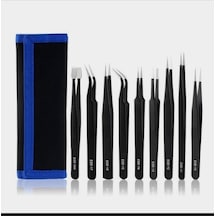 9 Adet Esd Cımbız Seti Telefon Tablet Pc Ps Saat Tamir Cımbızları (468842125)