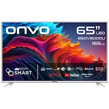 Onvo 65OV6000U 4K Ultra Hd 65" 165 Ekran Uydu Alıcılı Android Smart Led TV