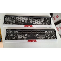 Motul Beyaz Takmatik Standart Plakalık 2li Plaka Plaka