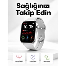 Yeni Nesil Akıllı Saat Adımsayar, Gps, Nabız Ölçer, Uyku Ve Sağlık Takibi Kopya - Lisinya