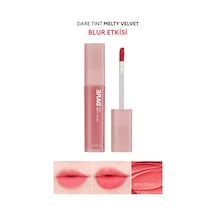 Uzun Süre Kalıcı Bulaşma Yapmayan Kadifemsi Bitiş Sunan Tint Dare Tint Melty Velvet Rosy Cloud 0