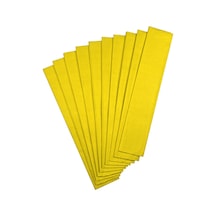 Krapon Kağıdı Sarı 50X200 Mm. 10 Adet