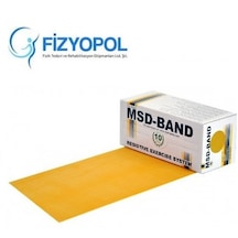 Msd Moves Band 5.5 Metre Gold Egzersiz ve Pilates Direnç Bandı