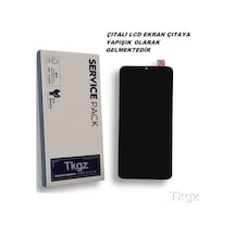 Tkgz Infinix Hot 10t Uyumlu Lcd Ekran Dokunmatik Service Pack Lcd Ekran - Full Çıtalı