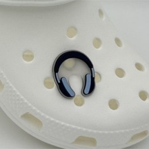 Crocs Terlik Süsü Ve Aksesuarı , Çanta Süsü Renkli Jibbitz Kulaklık Şeffaf 03 Görselli Figür Aksesuarı Mavi-laci-şeffaf